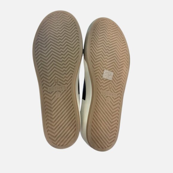 Rothys NEW Blackberry Block Lace Up Sneakers Shoes Women's size 7 - Picture 9 of 9